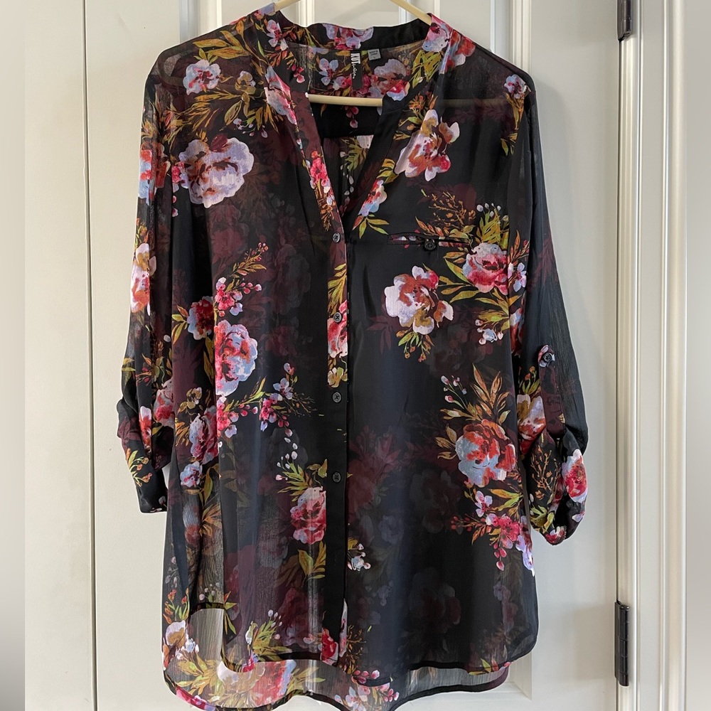 Kut from the Kloth Floral Blouse